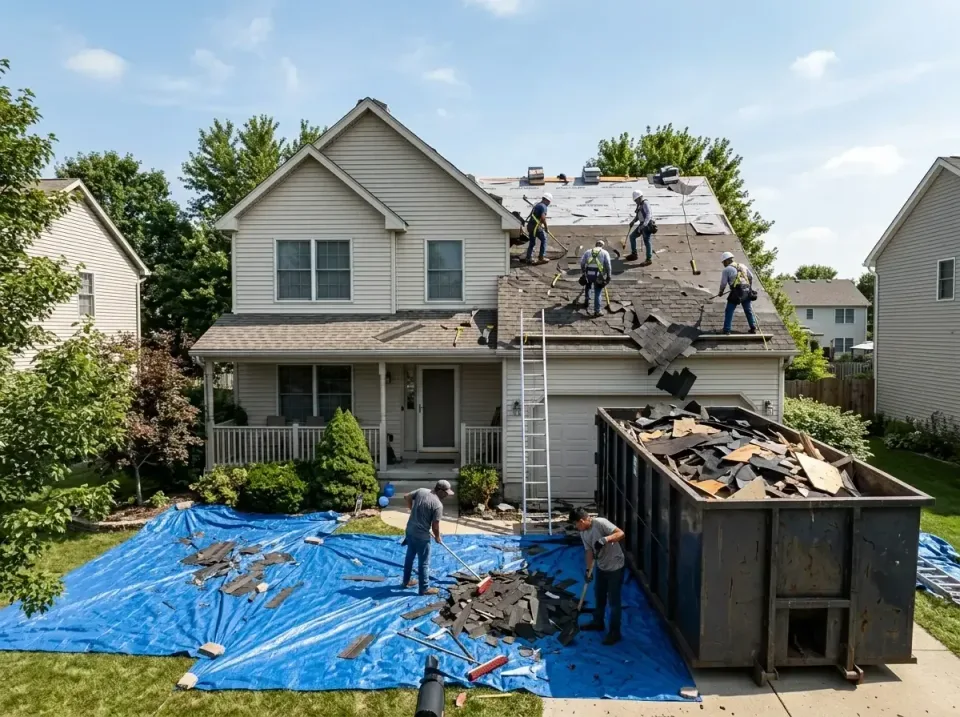 roof-replacement-debris-remova-004 — frequently asked questions, Cheapest Dumpster Rentals in Clearlake Oaks, CA